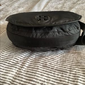 Tory Burch  Black Nylon Crossbody